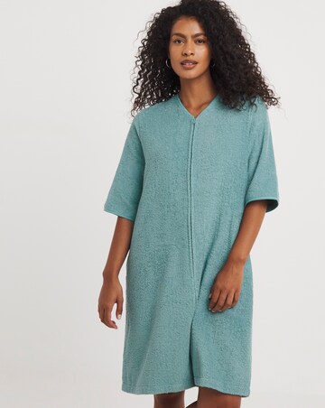 Pretty Secrets Towelling Zip Dressing Gown