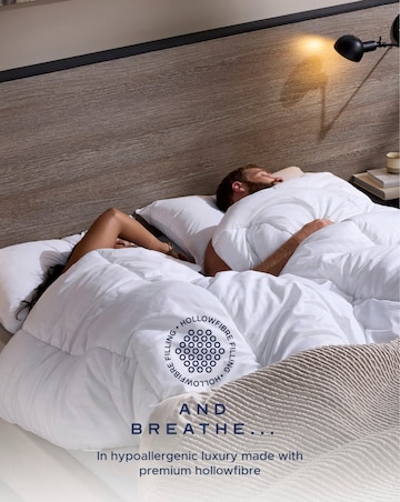 Snuggledown Luxuriously Soft & Cosy Bundle - 10.5 Tog Duvet + 2 Medium Pillows