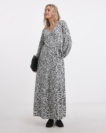 Soft Touch Long Sleeve Wrap Dress