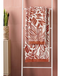 Cosmo Floral Cotton 4 Piece Towel Bale