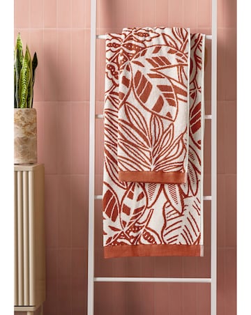 Cosmo Floral Cotton 4 Piece Towel Bale