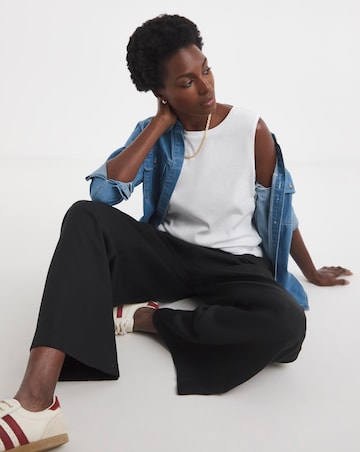 Pure Cotton White Tank Vest