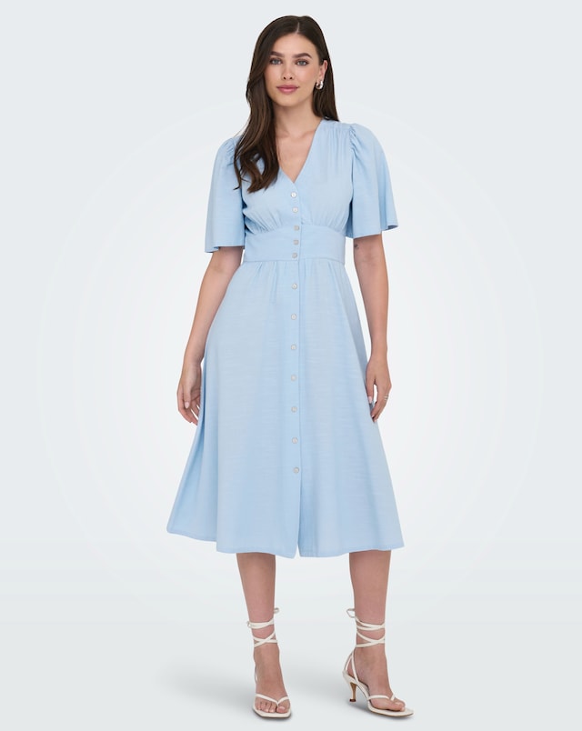 JDY Nora Half Sleeve Woven Midi Dress