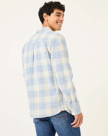 Fatface Hove Check Shirt - Vintage Blue