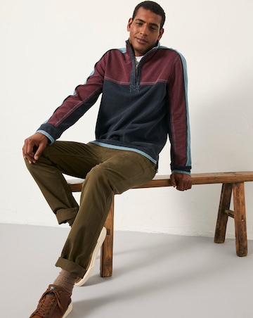 FatFace Airlie Yoke Sweatshirt - Navy