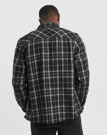 Double Pocket Check Overshirt