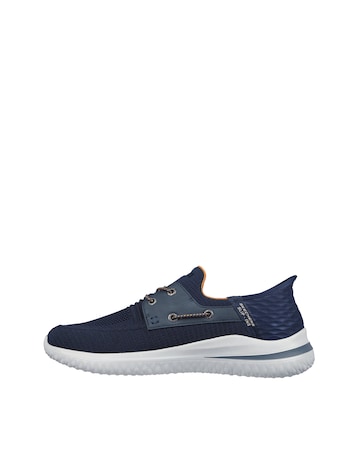 Skechers Slip-ins Bungee Wide Fit Shoe - Navy