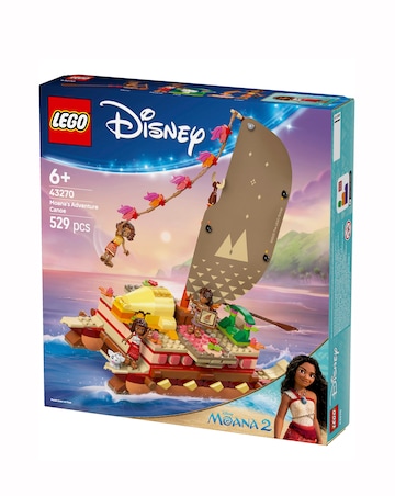 LEGO Disney Princess Moana's Adventure Canoe Set 43270