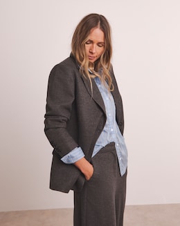 Anthology Brushed Blazer with Stretch