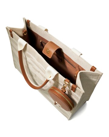 Dune Deltra Large Canvas Tote Bag