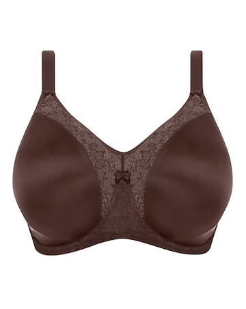 Goddess Yvette Moulded Full Cup Wired Bra Chocolate
