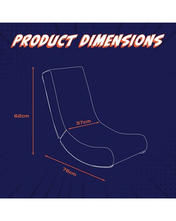 X Rocker Video Rocker Gaming Chair for Kids - Gamepad