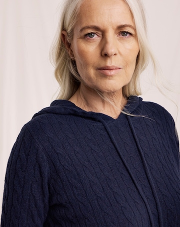 Julipa Cable Knitted Hoodie Co Ord