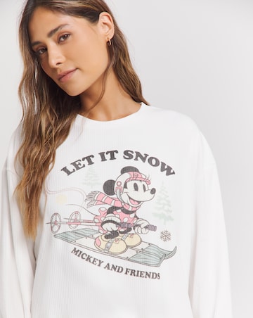 Mickey Mouse Christmas Soft Rib Lounge Set