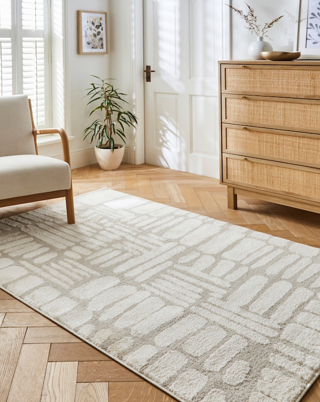 Ava Textured Pave Rug