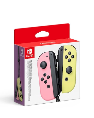 Nintendo Switch Joy-Con Controller Pair - Pastel Pink/Yellow