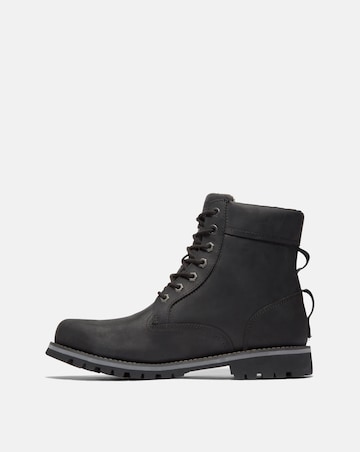 Timberland Rugged Mid Lace Waterproof Boot - Black