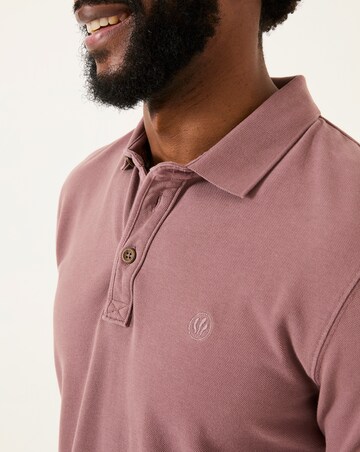 Fatface Pique Polo - Purple