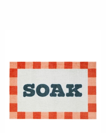 My Mat Bright Soak Printed Nylon Bathmat