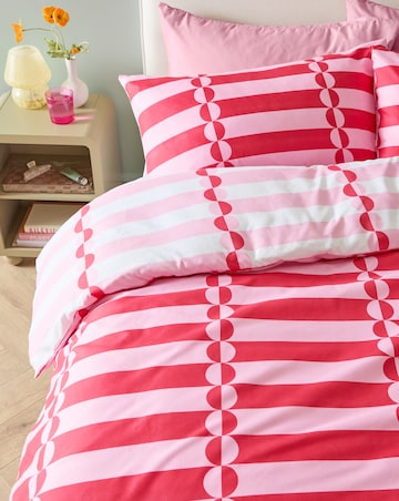 Lottie Reversible Soft Touch Duvet Cover Set