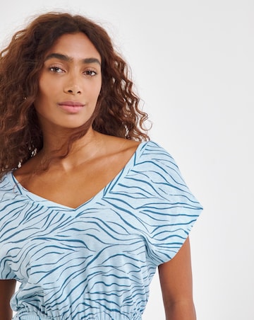 JD Williams (2 Pack) Value Maxi Nighties Zebra Print