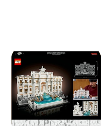 LEGO Architecture Trevi Fountain Model Italian Landmark, Building Set 21062