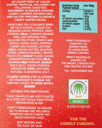 Monty Bojangles Choccy Scoffy & Party Truffles - 2 Pack bundle