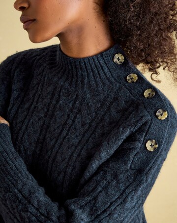Joules Betsy Button Detail Jumper