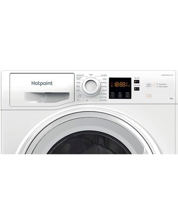 Hotpoint NSWM 864CWUKN, 8kg, 1600rpm Washing Machine - White