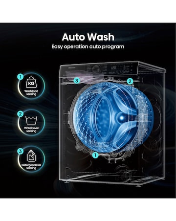 Hisense WF1Q1041BW 1 Series 10kg 1400 Spin Washing Machine - White