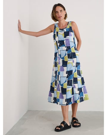 Seasalt Cornwall Sleeveless Glass Wave Dress