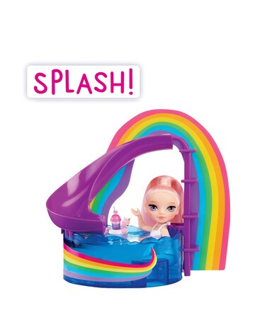 Rainbow High Little Pool Day with Blush Playset