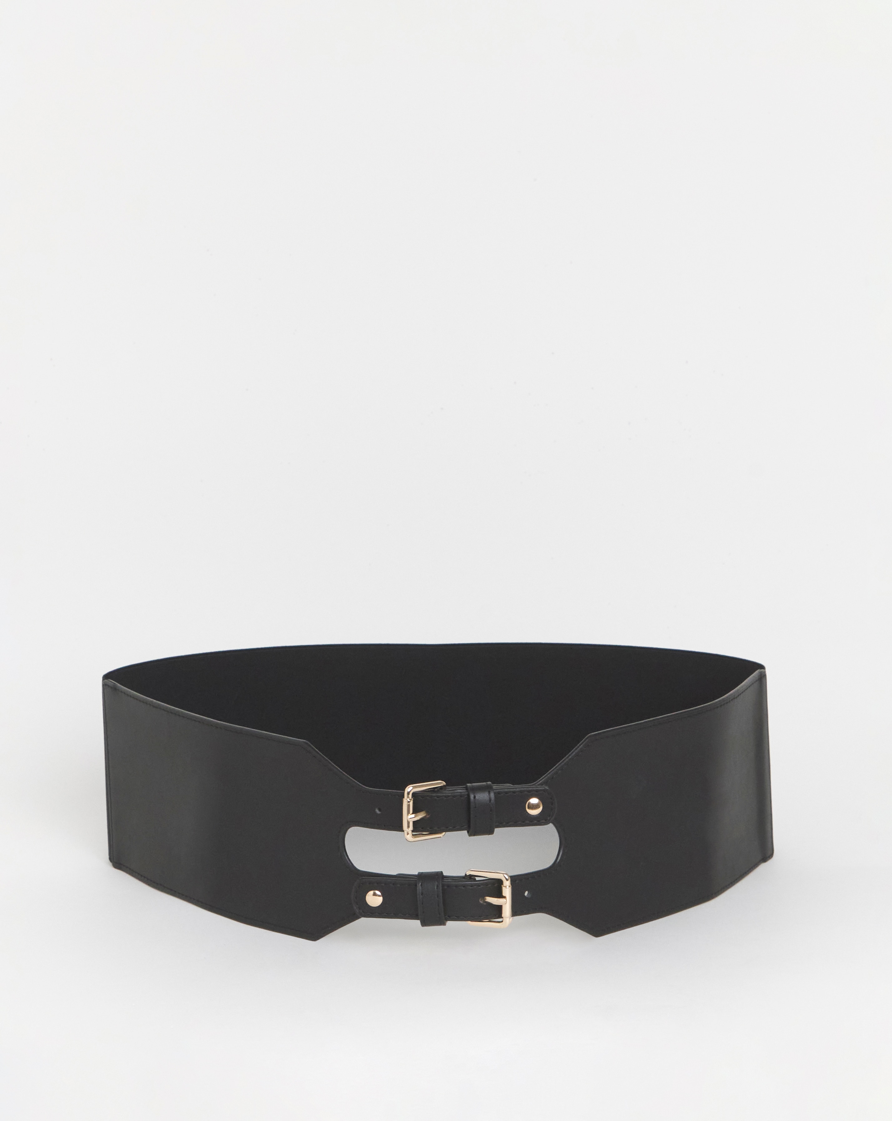 Double Buckle Corset Waist Belt | JD Williams
