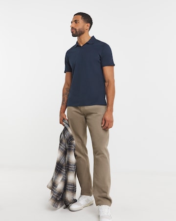 Pure Cotton Trophy Neck Polo