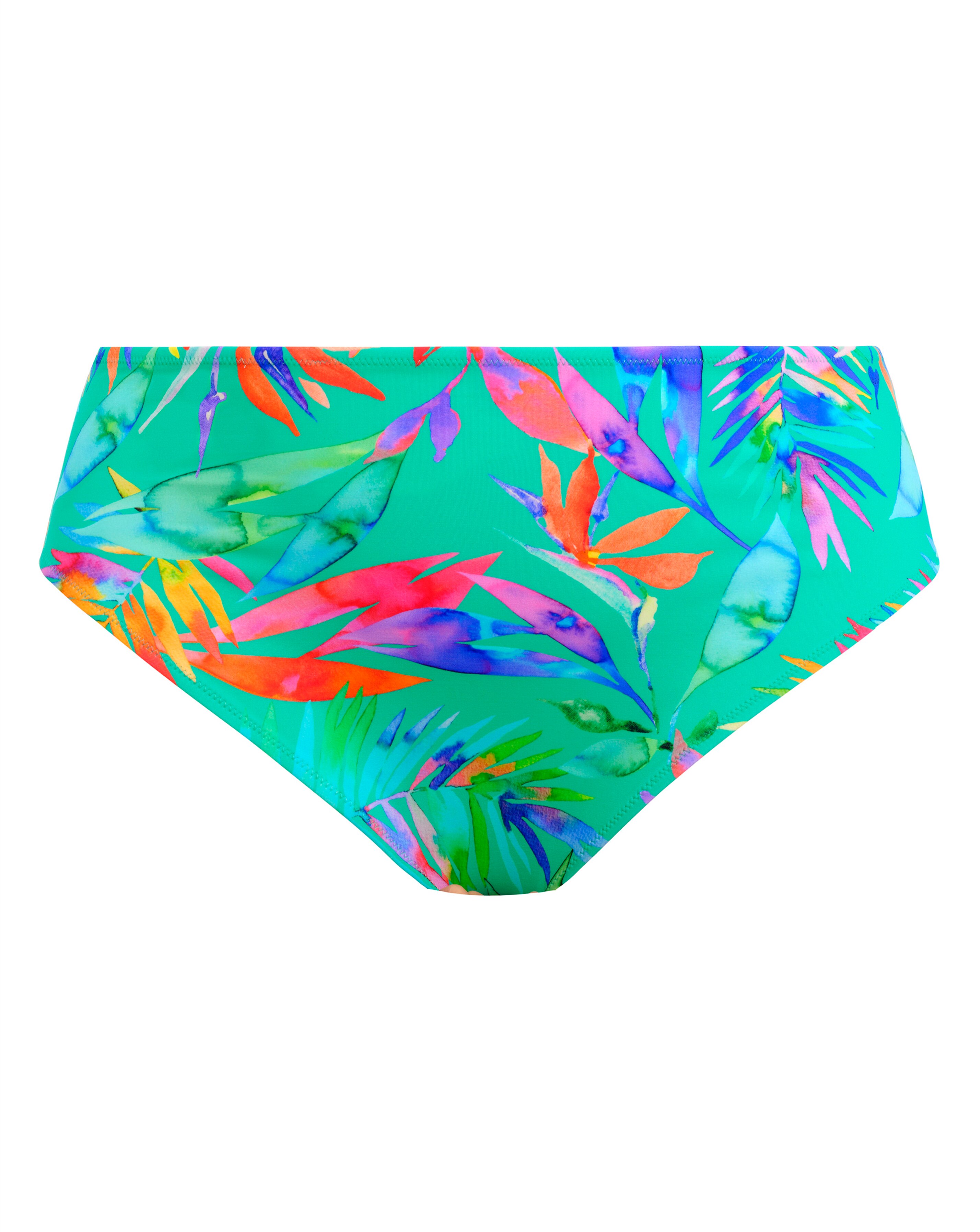 Elomi Toyama Tides Mid Rise Bikini Brief Jade | JD Williams