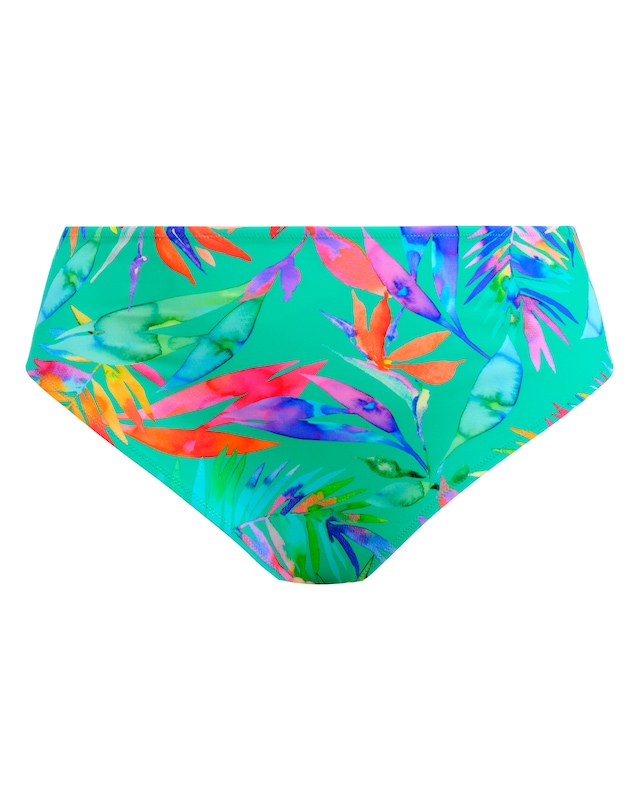 Elomi Toyama Tides Mid Rise Bikini Brief Jade