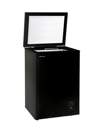Fridgemaster MCF96EB 96L Chest Freezer - Black E Rated