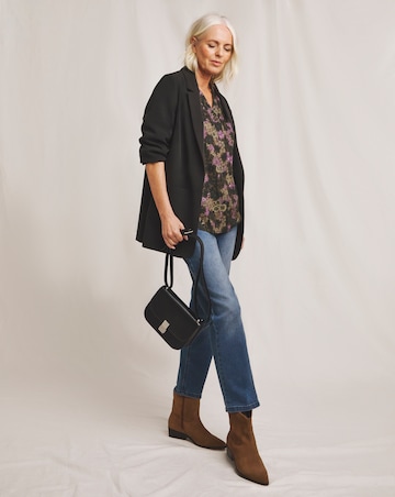 Julipa Printed Button Blouse