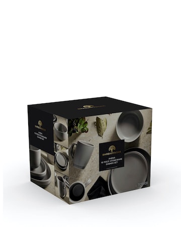 Barbary & Oak Avena Dinner Set Grey