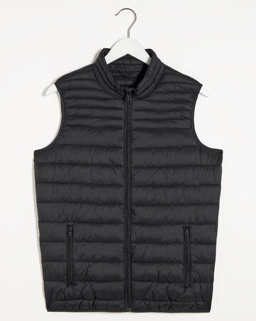 Black Lightweight WR Padded Gilet