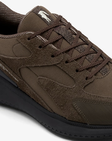 Lacoste L003 Evo Trainers - Dark Brown
