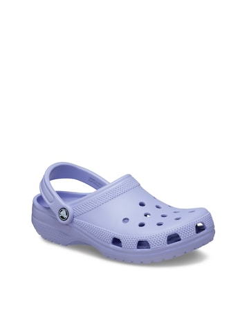 Crocs Purple Classic Clogs -Standard Fit (D)