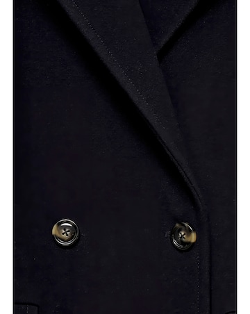 Mango Double Breasted Wool Coat