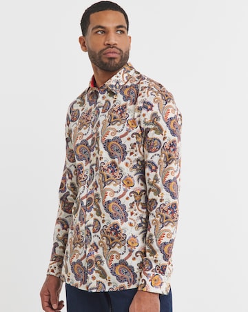 Joe Browns Smarten Up Paisley Shirt Long Length