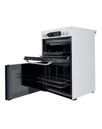 Hotpoint HDM67V9CMW/UK Electric Double Cooker - White