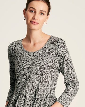 Joules Ivy Jersey Tiered Midaxi Dress