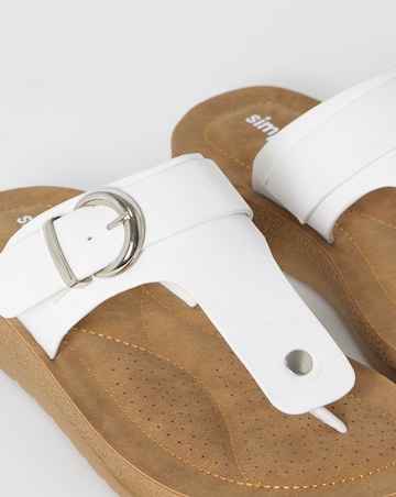 Jinx Toe Post Comfort Sandals - Extra Wide Fit (EEE)