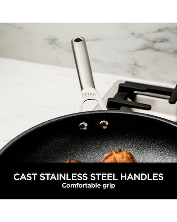Ninja Foodi ZEROSTICK Stainless Steel 30cm Frying Pan