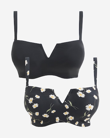 MAGISCULPT 2 Pack Bandeau Bikini Tops