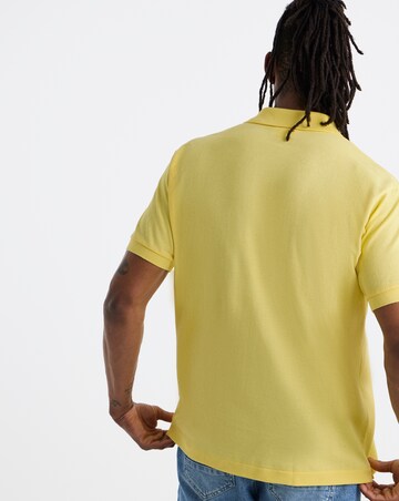 Lacoste Classic Short Sleeve Pique Polo - Yellow